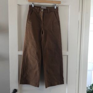 Everlane wide leg crop size 0 regular length